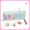 Retractable Cat Teaser Wand with Replaceable Toy Head