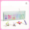 Retractable Cat Teaser Wand with Replaceable Toy Head