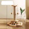 Sisal Cat Scratching Post with Climbing Tower