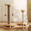 Sisal Cat Scratching Post with Climbing Tower