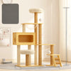 Cat Tree with Space Capsule Bed and Rope Scratching Post