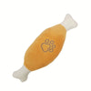 Squeaky Plush Chicken Leg Dog Toy