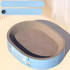 Deep Corrugated Cardboard Cat Scratcher Bed