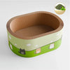 Deep Corrugated Cardboard Cat Scratcher Bed