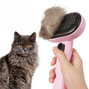 Aumuca 2-in-1 Deshedding & Detangling Brush for Cats and Dogs