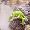 Plush Squeaky Frog Dog Toy