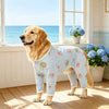 Printed Mesh Four-Leg Dog Shirt for Summer