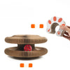 Foldable Accordion Cat Scratcher with Bell – Kraft Paper Cat Toy