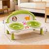 Elevated Double Ceramic Pet Bowl for Cats & Dogs