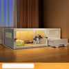 Indoor Cat House with Integrated Litter Box