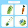 Dog Squeaky Chew Toy Set for Play and Solo Entertainment