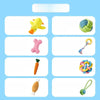 Dog Squeaky Chew Toy Set for Play and Solo Entertainment