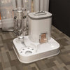 Automatic Pet Feeder and Water Bowl for Cats and Dogs