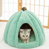 Enclosed Cat & Dog Bed House – Cozy All-Season Pet Bed