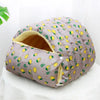 Enclosed Pet Bed with Open Entry for Cats & Dogs
