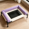 Elevated Pet Bed with Removable Cover – U- and L-Shaped