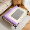 Elevated Pet Bed with Removable Cover – U- and L-Shaped