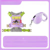 Adjustable Vest-Style Dog Harness & Leash Set