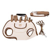 Pet Carrier Bag with Handheld and Shoulder Strap for Small Dogs & Cats