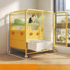 Multi-Level Cat Cage with Litter Box