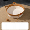 Woven Rattan Cat Bed for Cats and Small Dogs